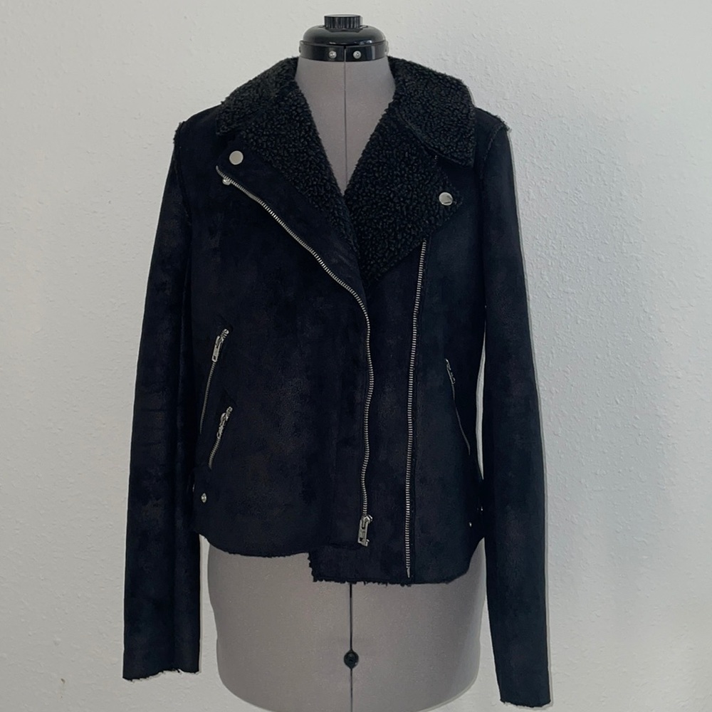 American Eagle Motorcycle Suede Jacket